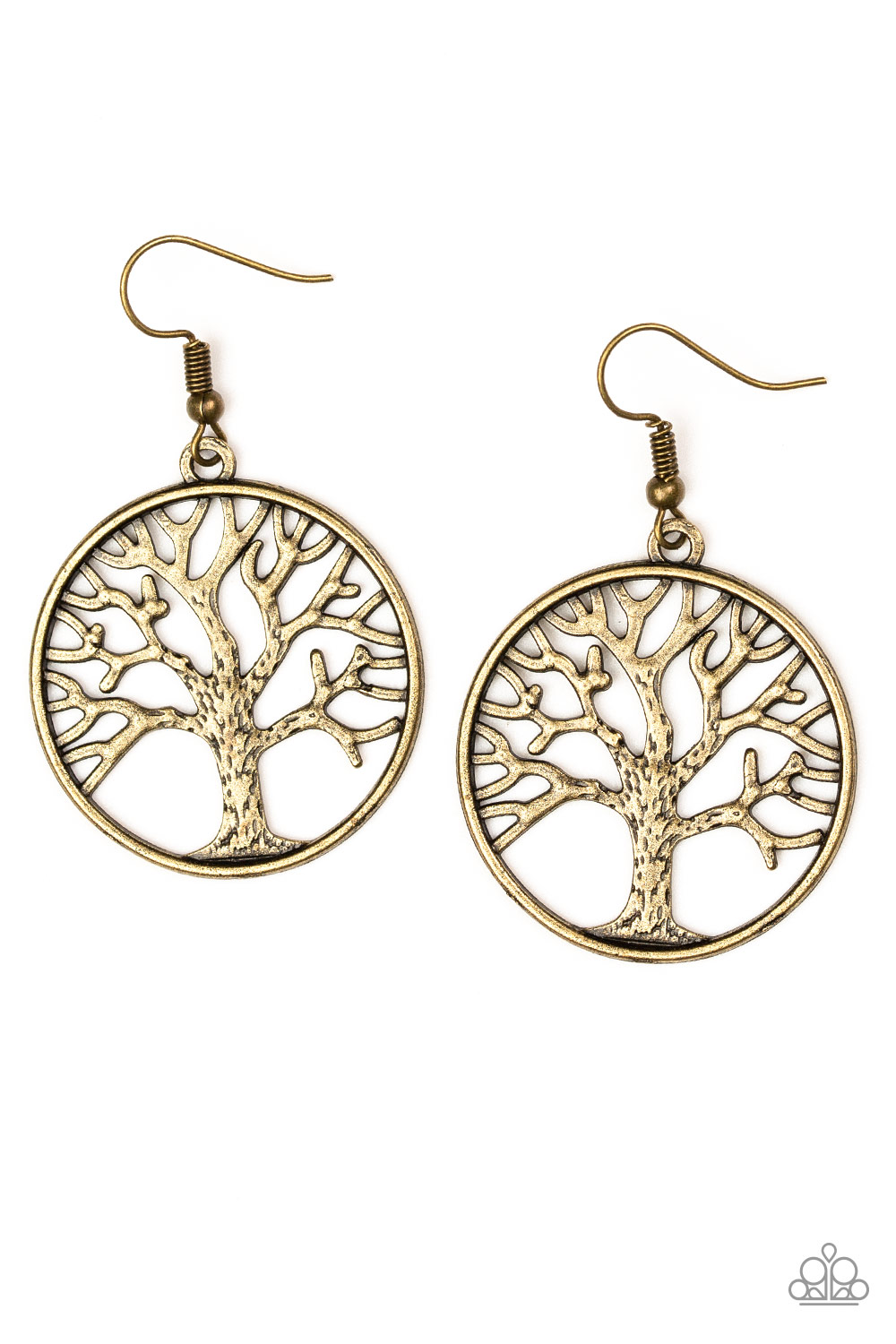 Paparazzi - My TREEHOUSE Is Your TREEHOUSE - Brass Earrings