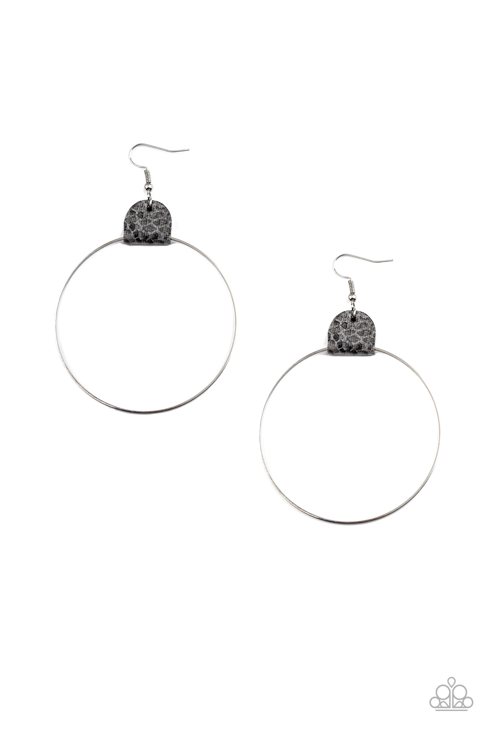 Paparazzi - Wild Soul - Silver Earrings