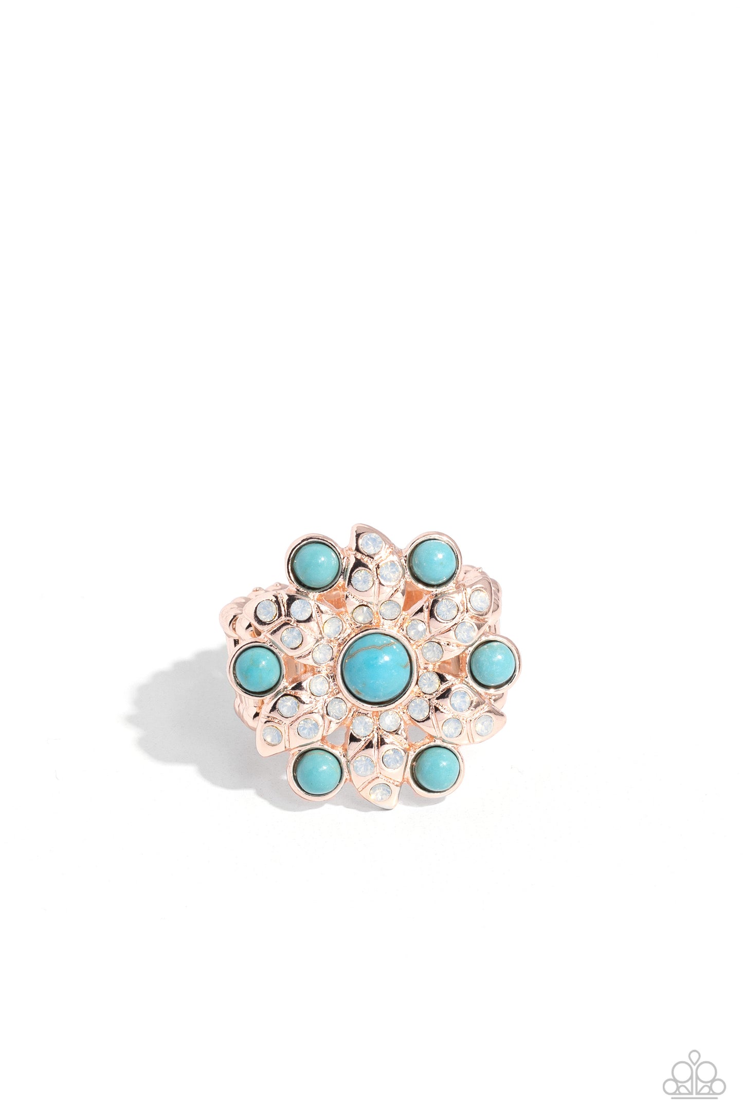 Paparazzi - Flower of Life - Rose Gold Ring
