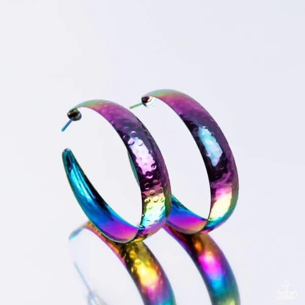 Paparazzi - FUTURISTIC FLAVOR Multi Post Earrings