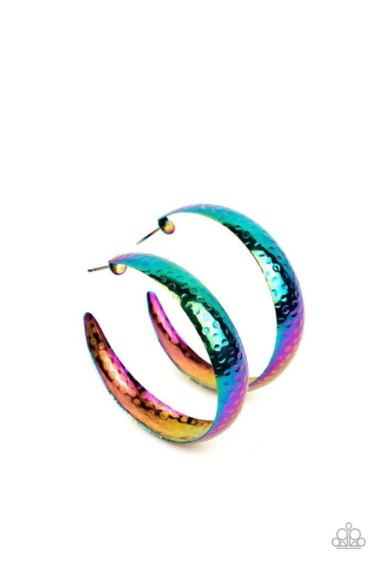 Paparazzi - FUTURISTIC FLAVOR Multi Post Earrings