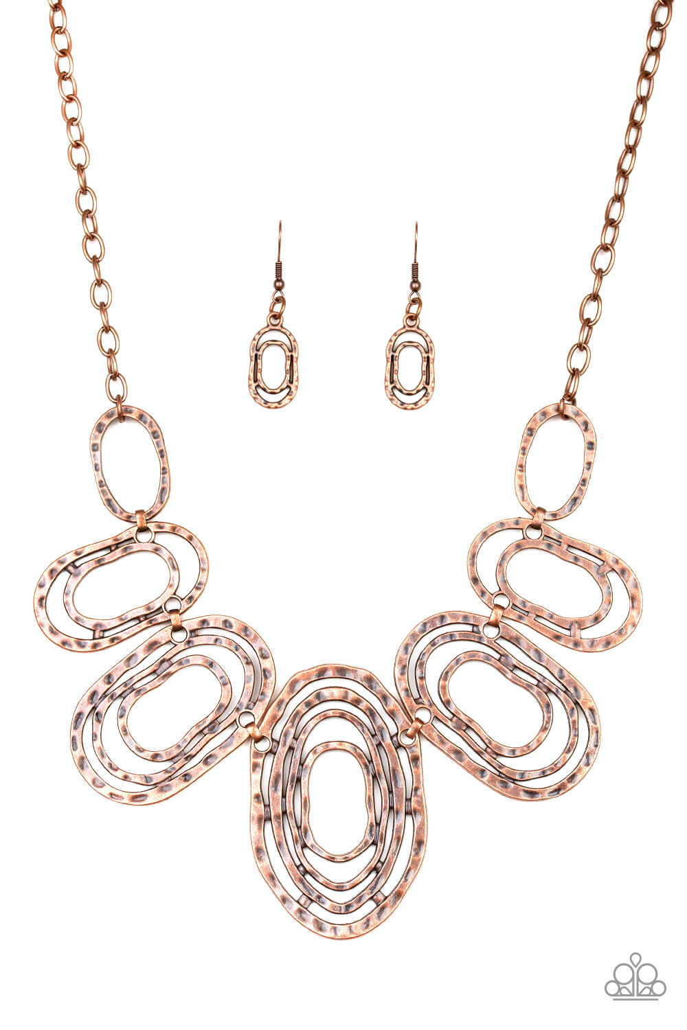 Paparazzi - Empress Impressions - Copper Necklace