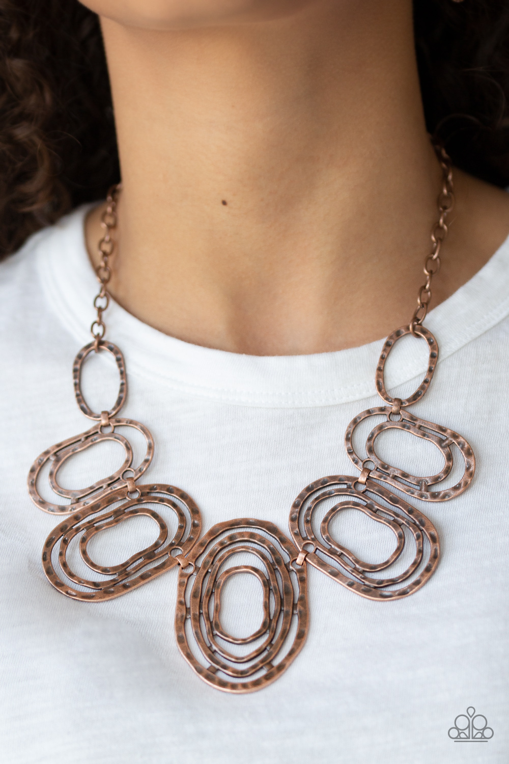 Paparazzi - Empress Impressions - Copper Necklace
