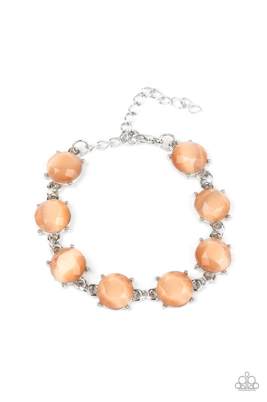 Paparazzi - Ms. GLOW-It-All - Orange Bracelet