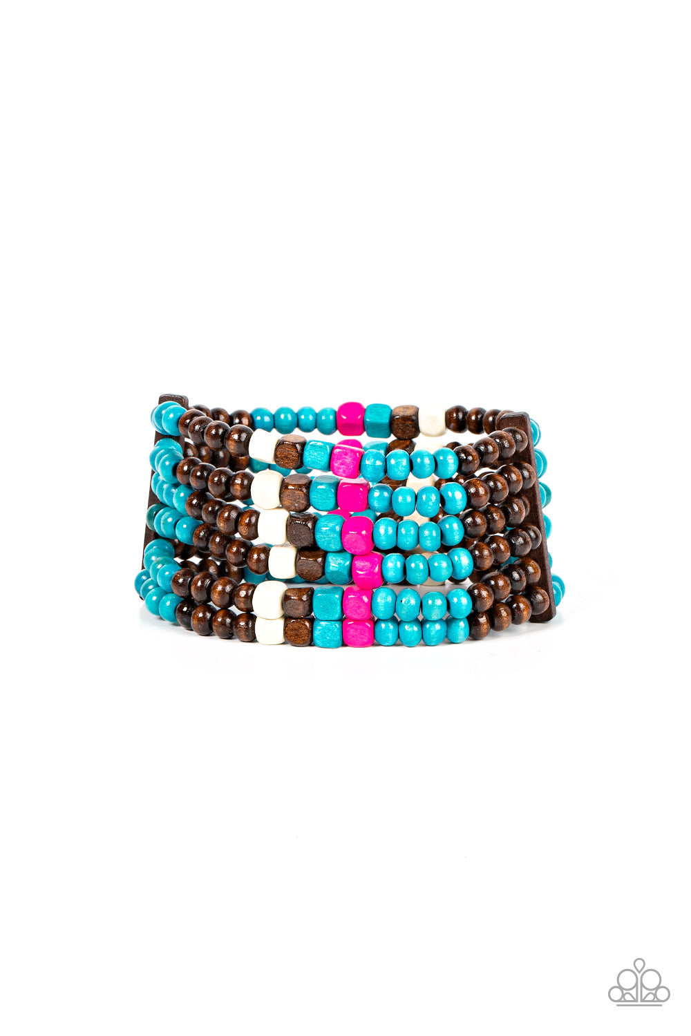 Paparazzi - Dive into Maldives - Blue Bracelet