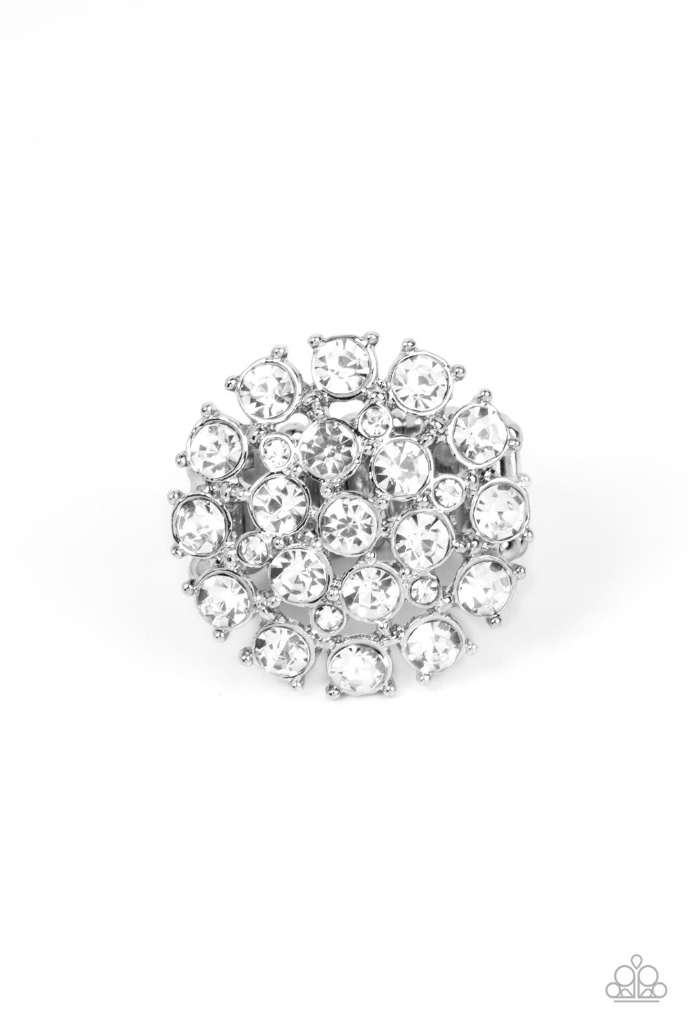 Paparazzi - SELFIE-Confidence - White Ring