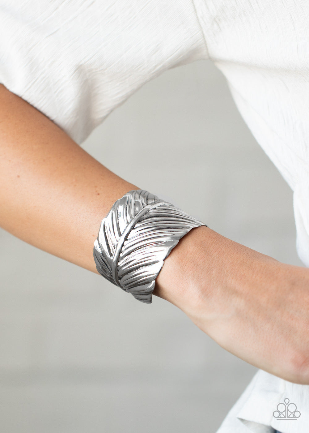 Paparazzi - Where There’s a Quill, There’s A Way Silver Bracelet