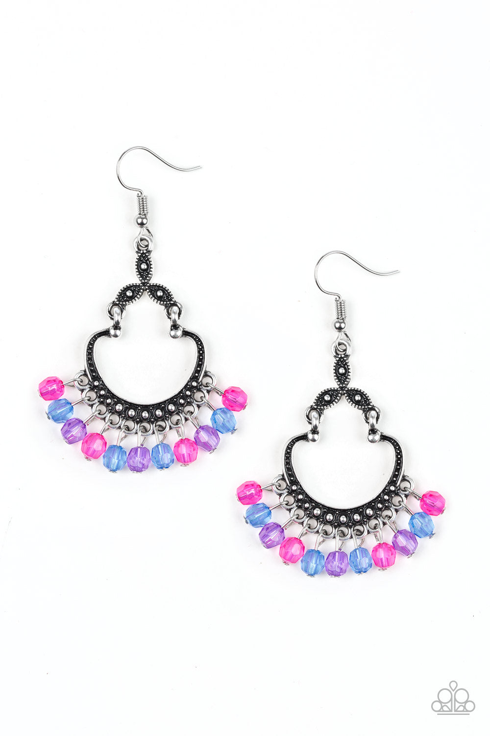 Paparazzi - Babe Alert - Multi Earrings