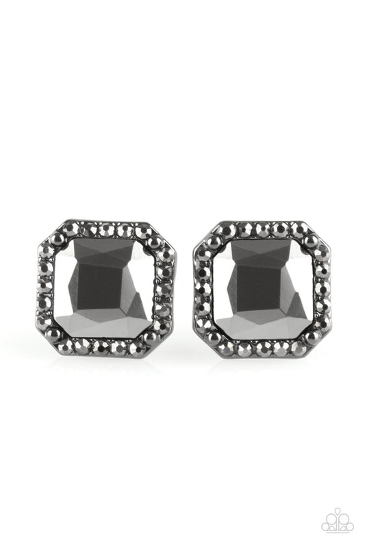 Paparazzi - Act Your AGELESS - Black Earrings