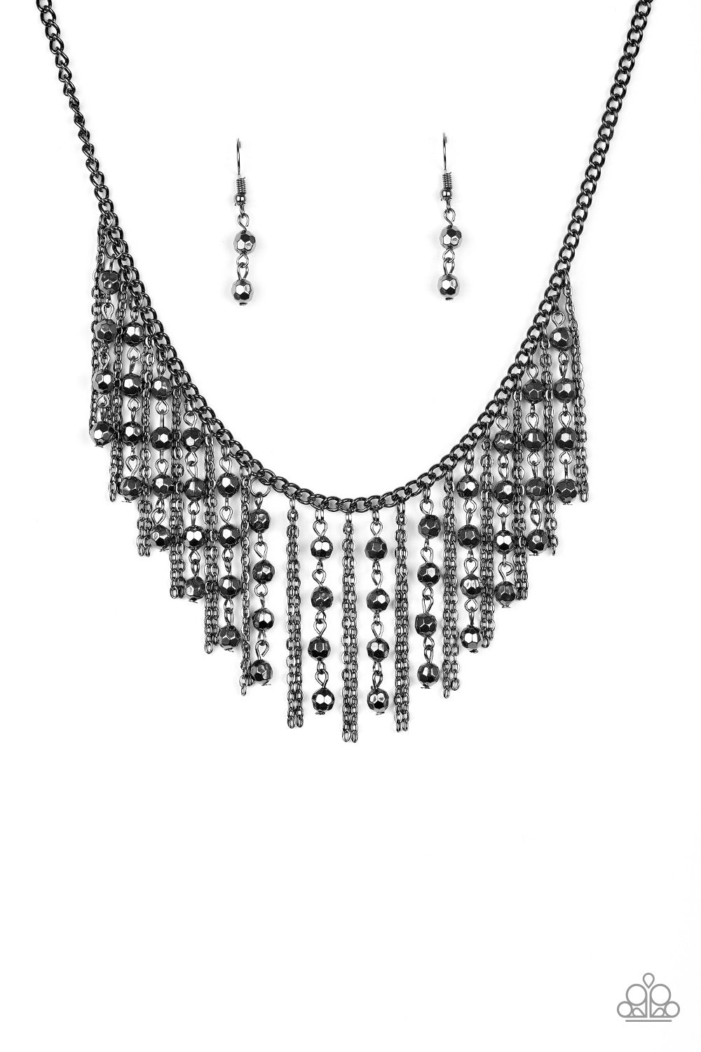 Paparazzi- Rebel Remix - Black Necklace