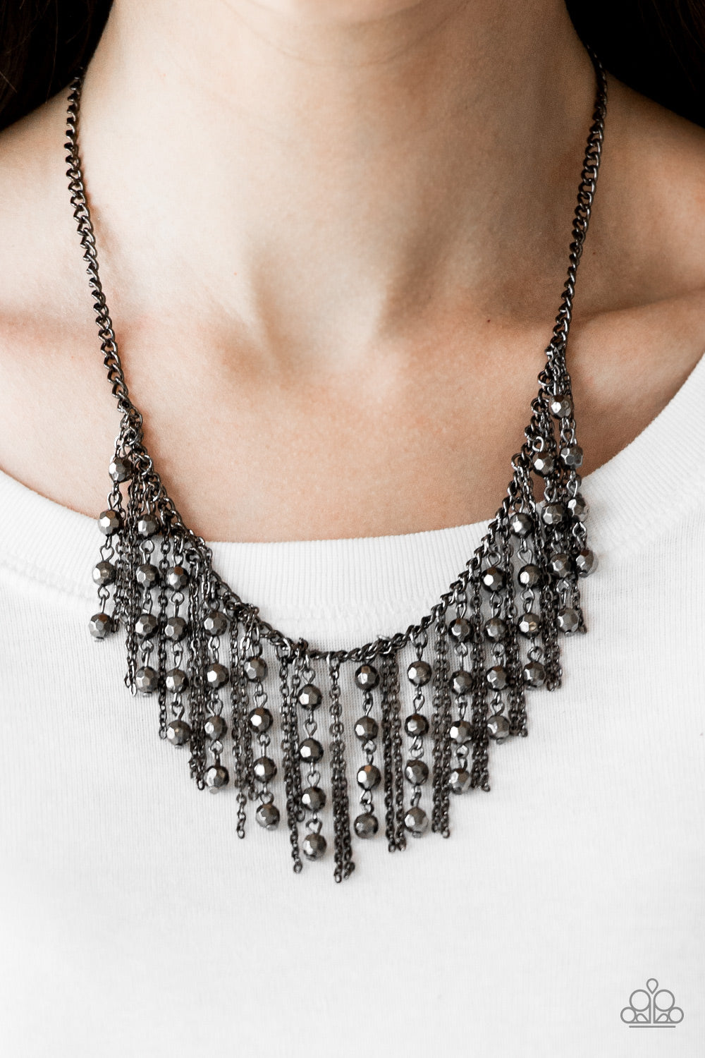 Paparazzi- Rebel Remix - Black Necklace