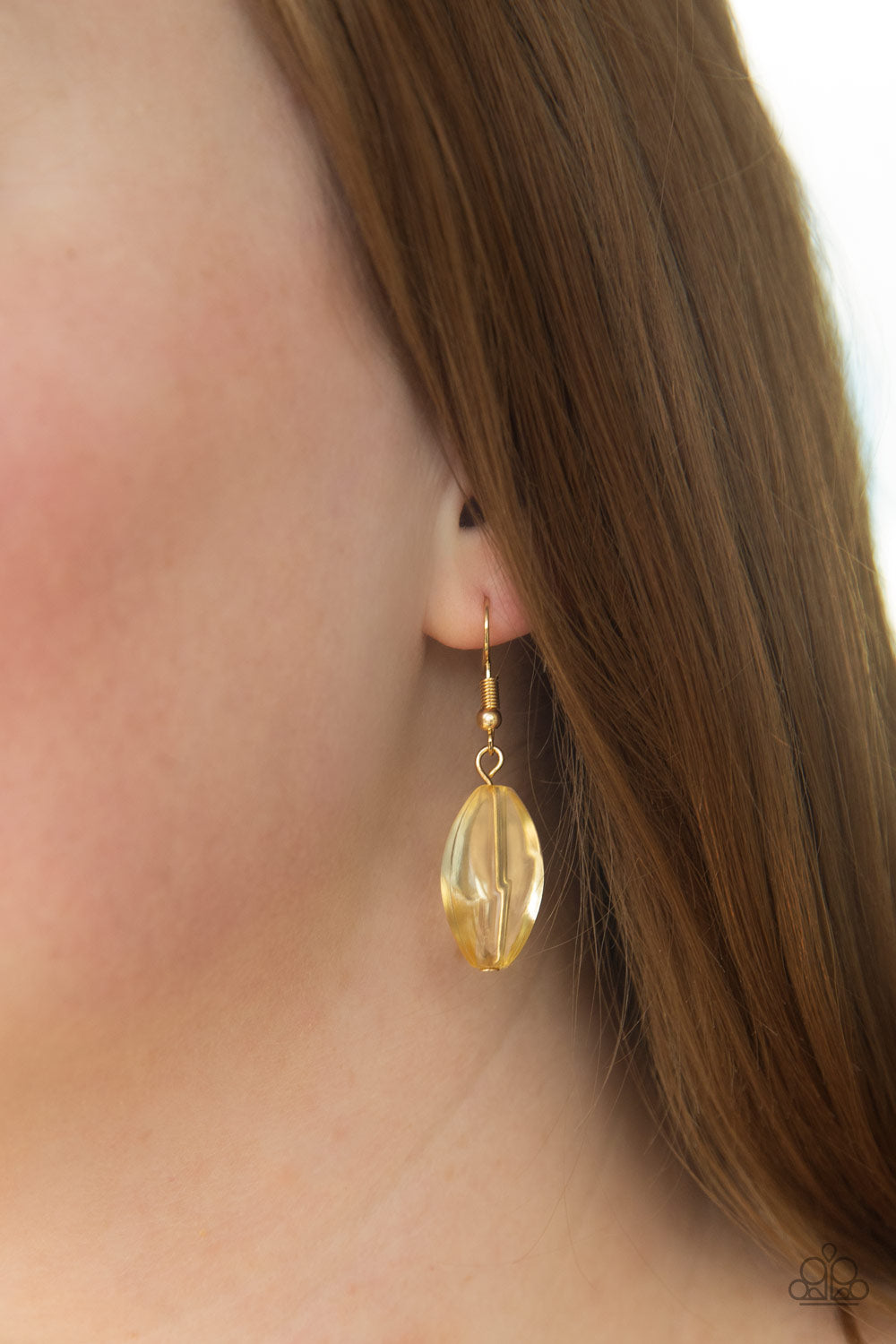 Paparazzi - Fringe Fabulous - Gold Necklace