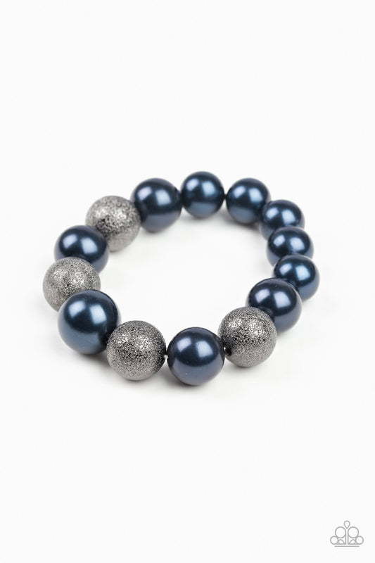 Paparazzi- Humble Hustle - Blue Bracelet