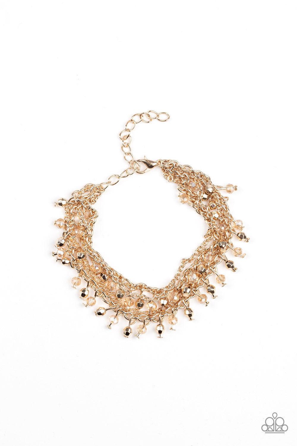 Paparazzi - Cash Confidence - Gold Bracelet
