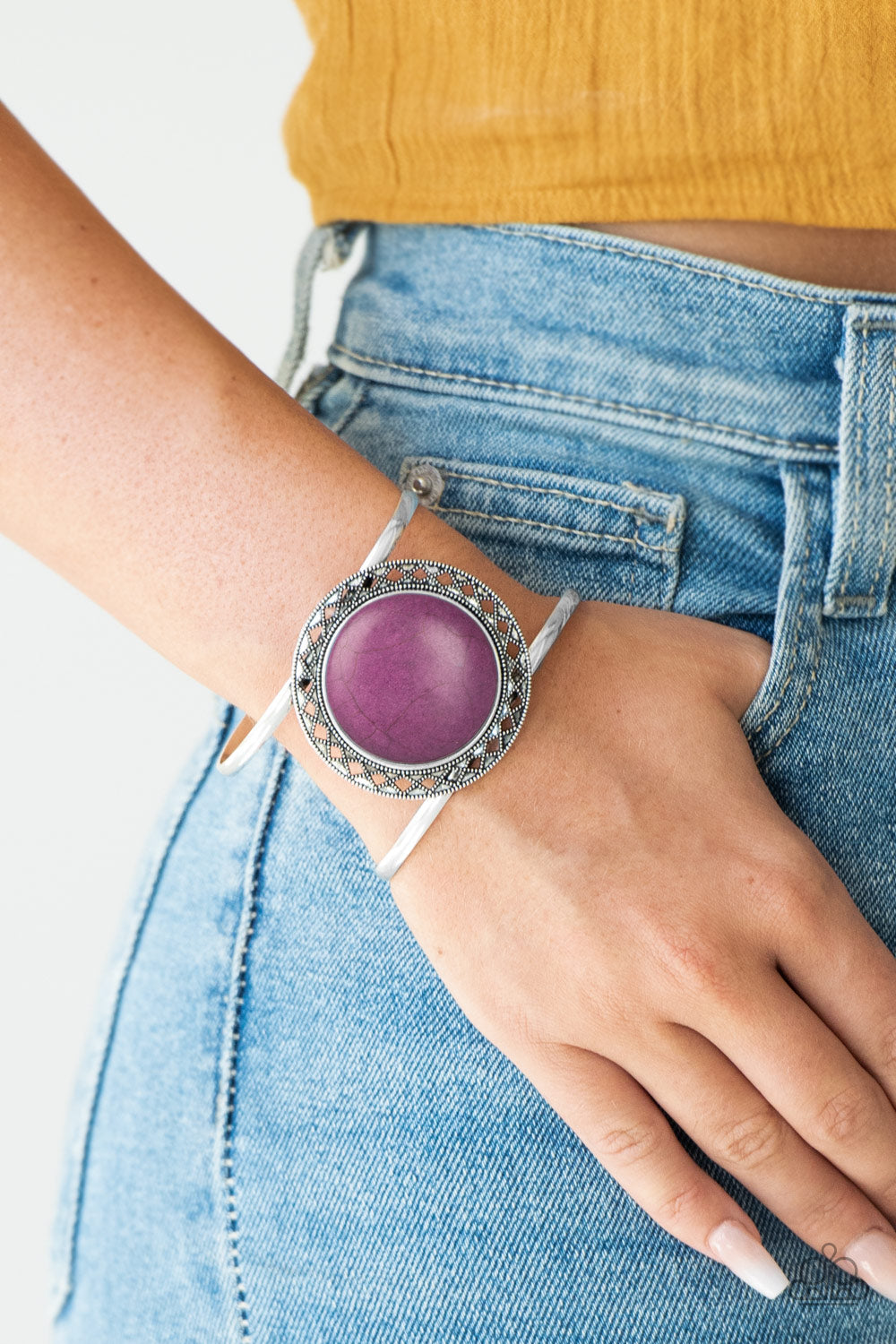 Paparazzi - RODEO Rage - Purple Bracelet