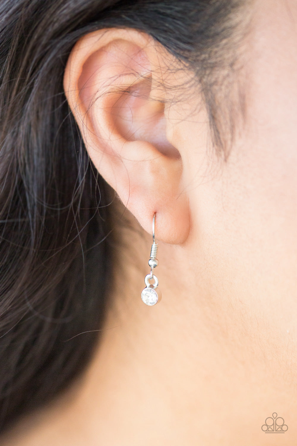 Paparazzi - Money Mood - White Necklace