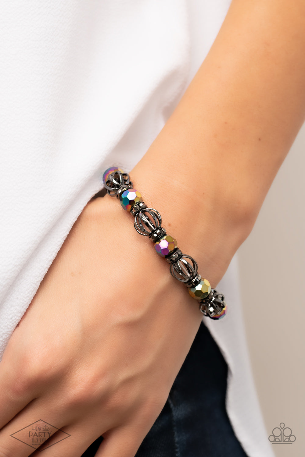 Paparazzi - Metro Squad - Multi Stretchy Bracelet