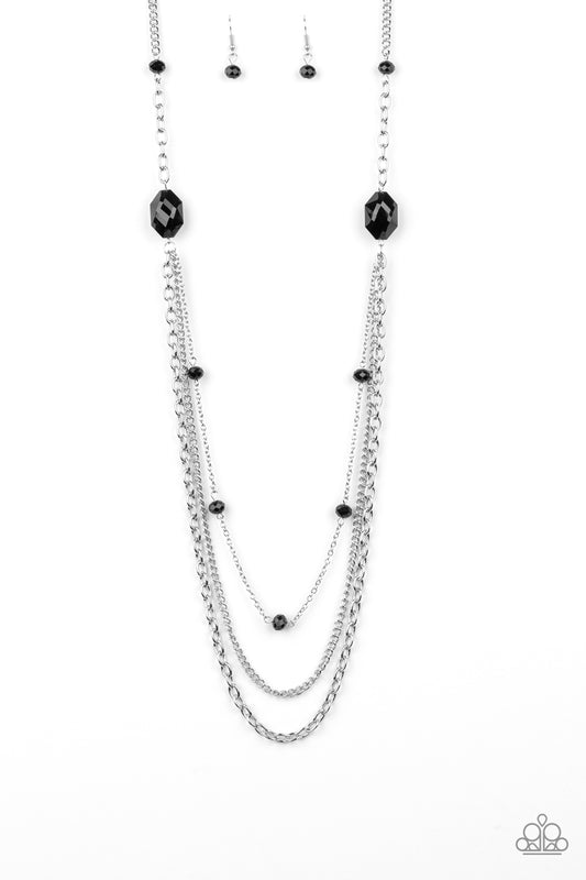 Paparazzi - Dare To Dazzle - Black Necklace