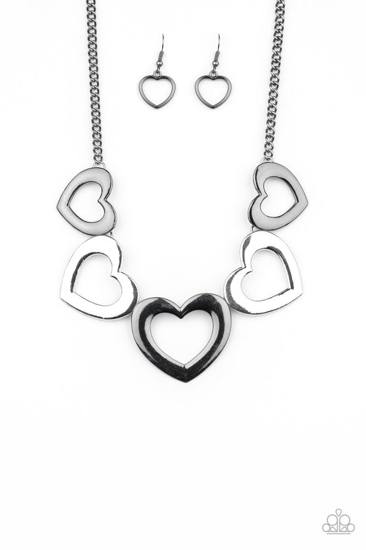 Paparazzi - Hearty Hearts - Multi Necklace