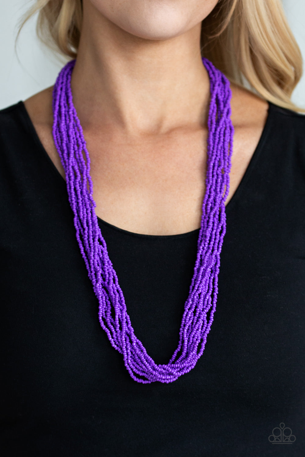 Paparazzi - Congo Colada - Purple Necklace
