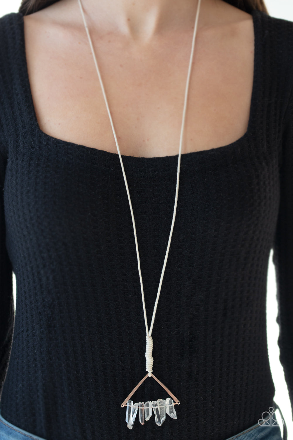Paparazzi- Raw Talent - Rose Gold Necklace