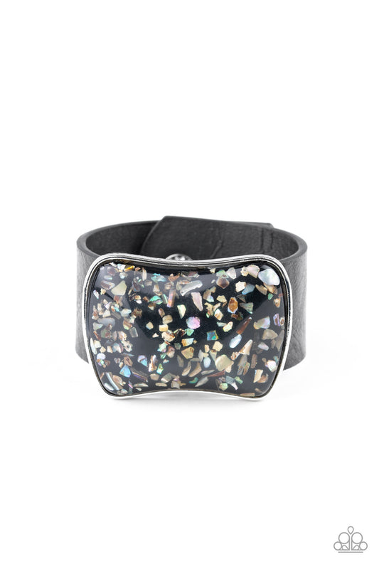 Paparazzi- Twinkle Twinkle Little ROCK STAR - Black Urban Bracelet
