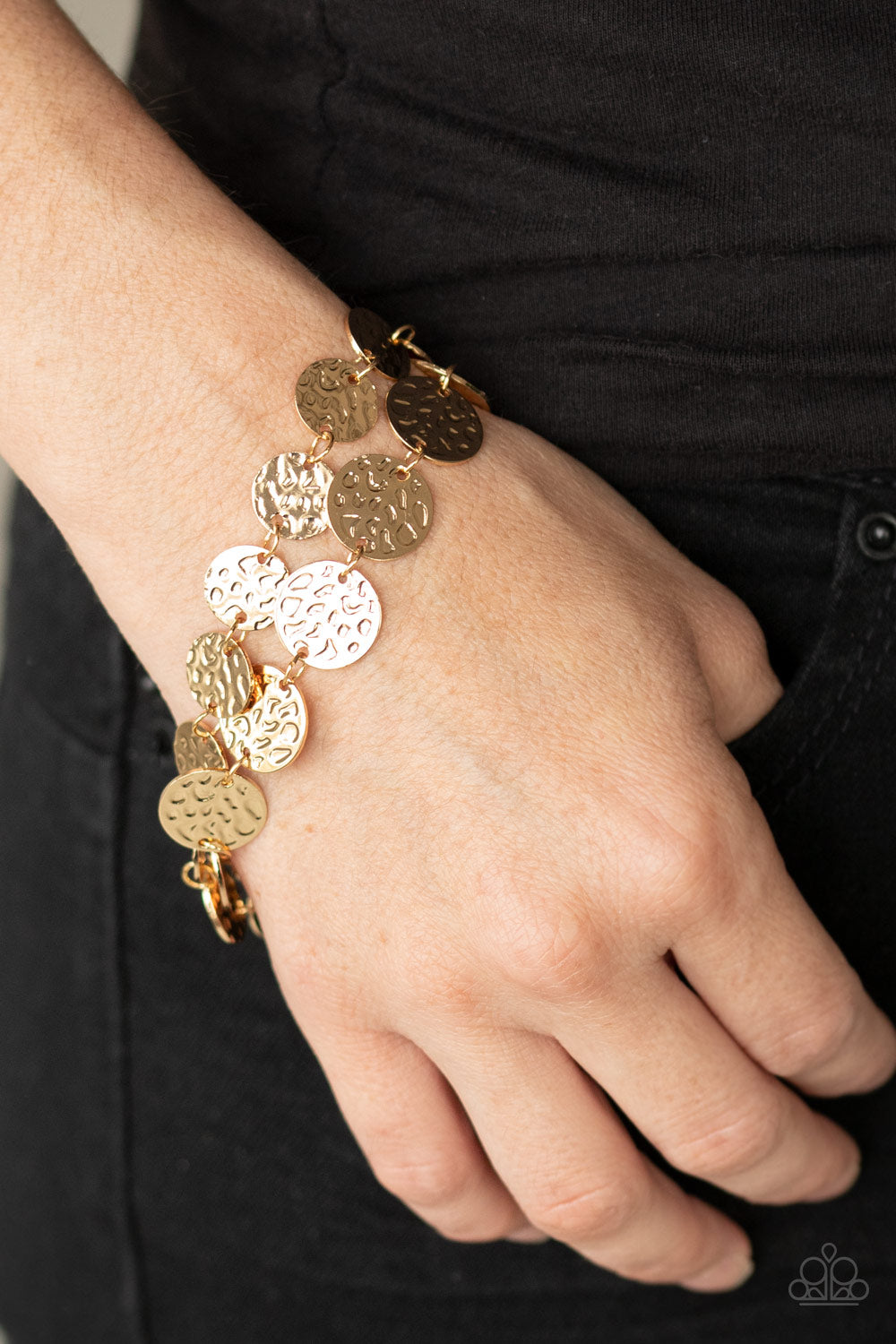 Paparazzi - Rooted To The SPOTLIGHT - Gold Bracelets