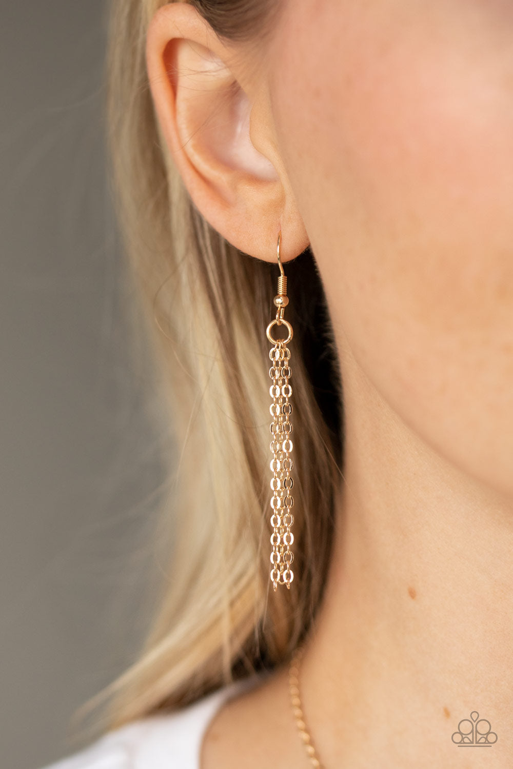 Paparazzi - Land Of The Free - Gold Necklace