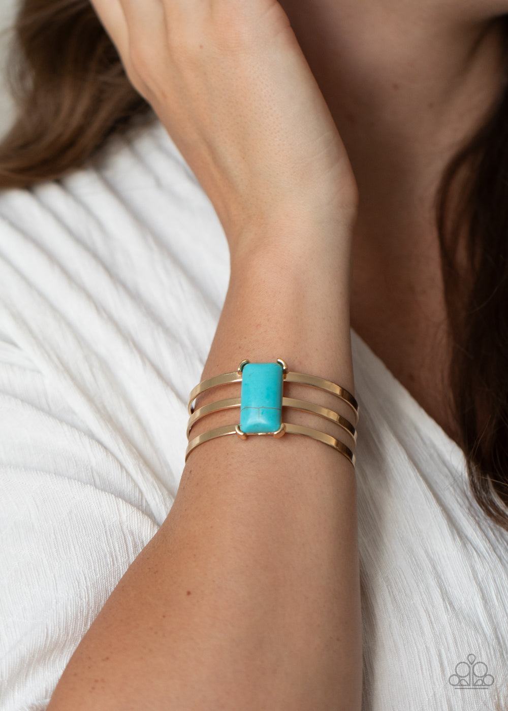 Paparazzi - Rural Recreation - Gold Bracelet