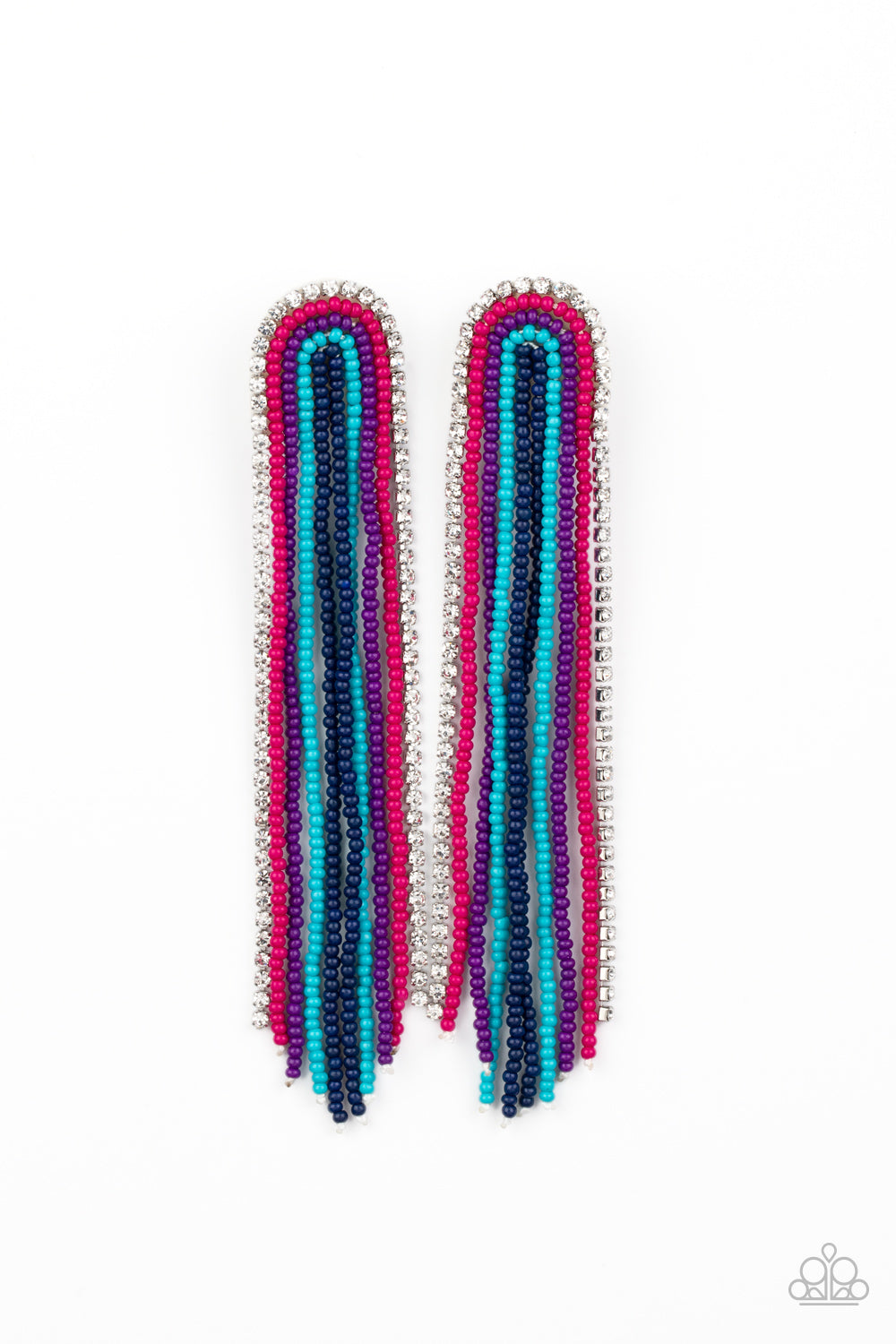 Paparazzi- Let There BEAD Light - Multi Earrings