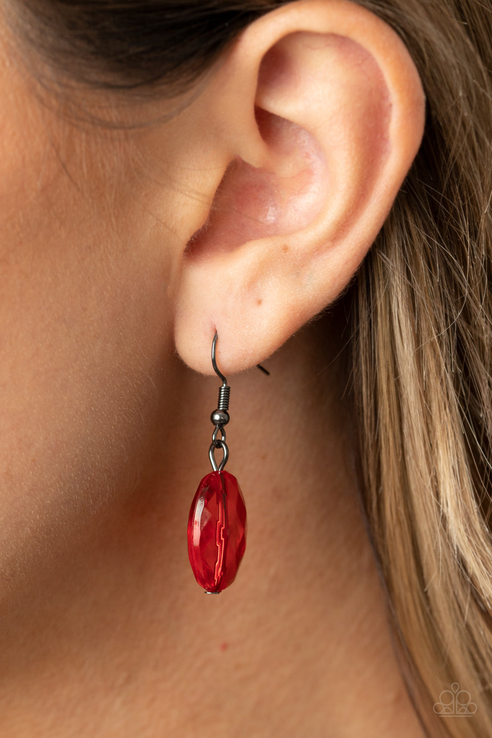 Paparazzi - I Need a GLOW-cation - Red Necklace