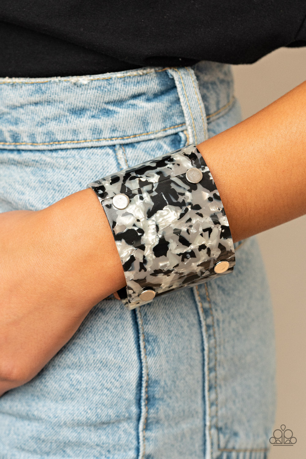 Paparazzi- What are you waiting FAUX? - Silver Bracelet