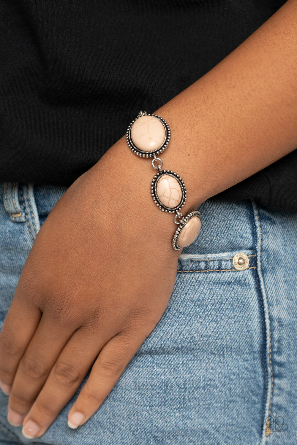 Paparazzi - River View - Brown Bracelet