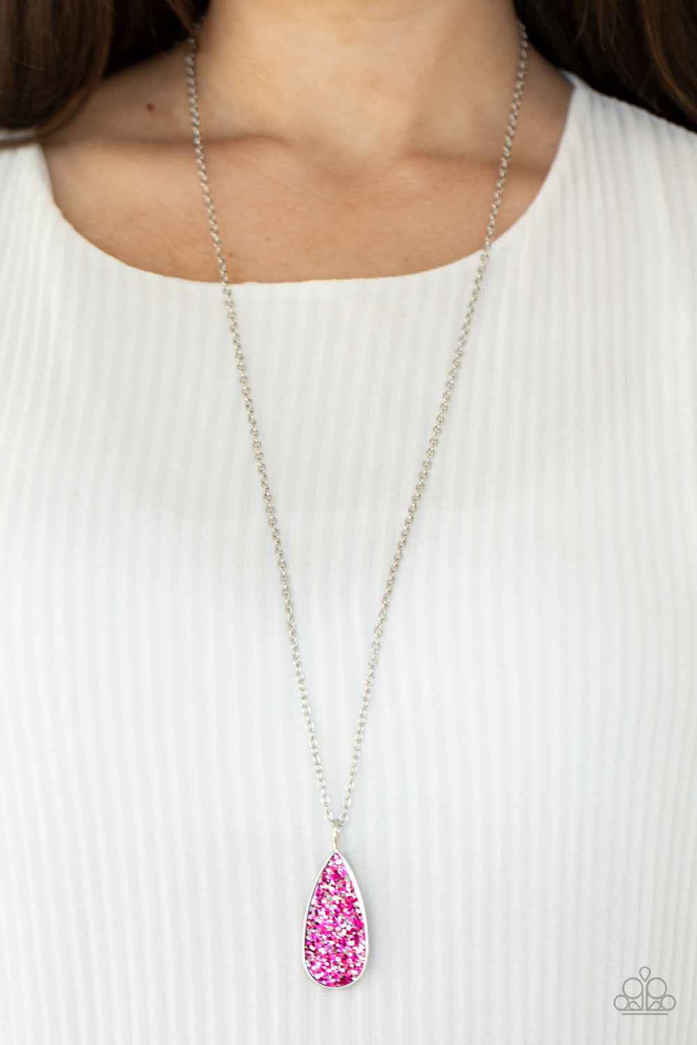 Paparazzi - Daily Dose of Sparkle - Pink Necklace