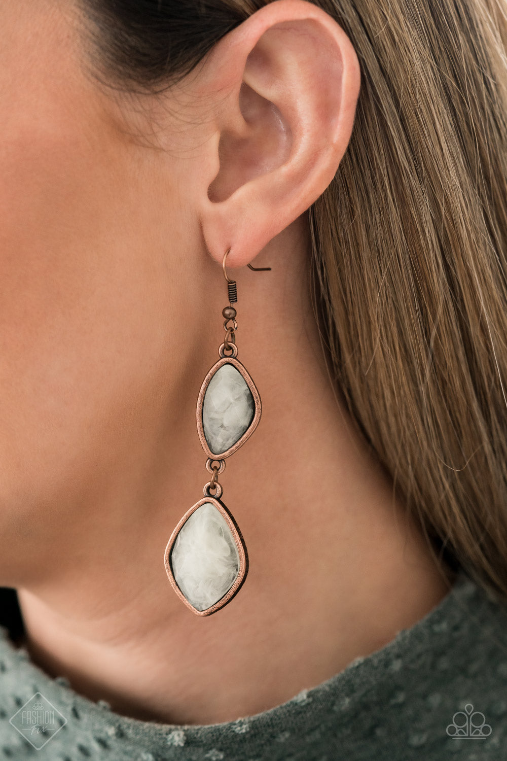Paparazzi - The Oracle Has Spoken - Copper Earrings