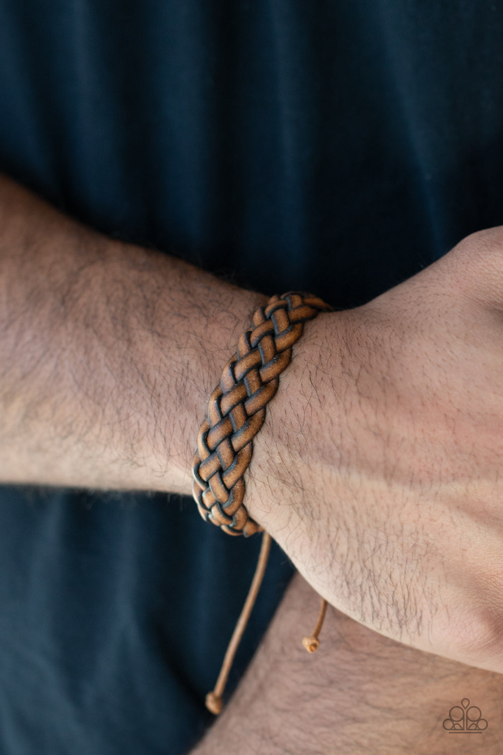 Paparazzi- Plain and Prairie - Brown Bracelet