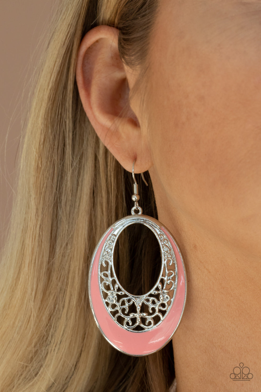 Paparazzi - Orchard Bliss - Orange Earrings