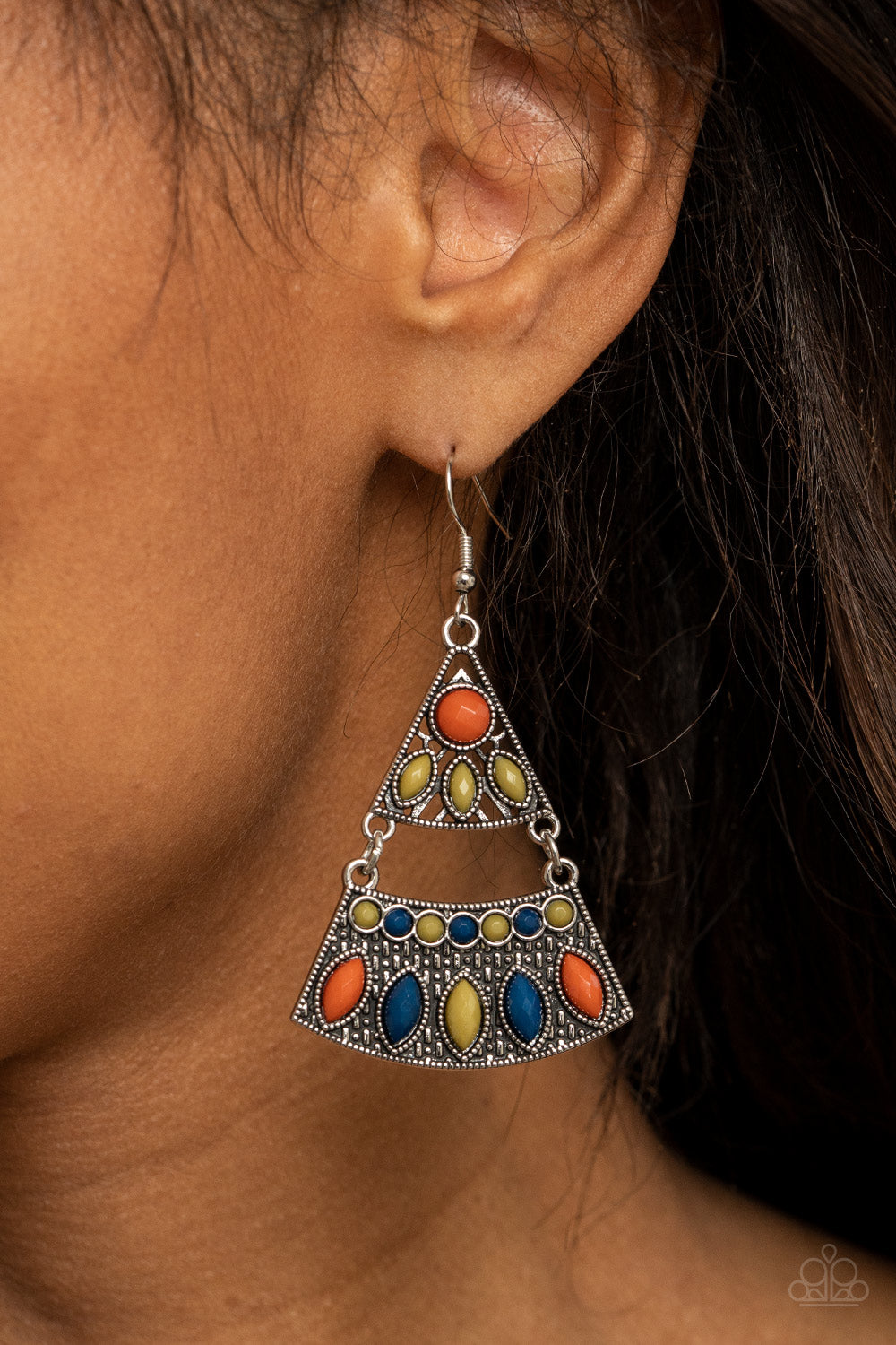 Paparazzi - Desert Fiesta - Multi Earrings