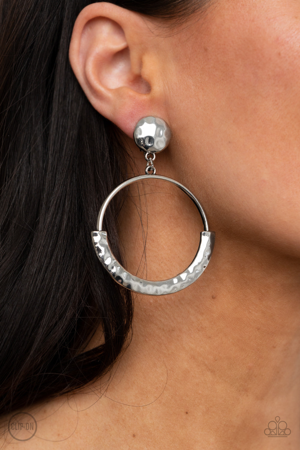 Paparazzi- Rustic Horizons - Silver Earrings