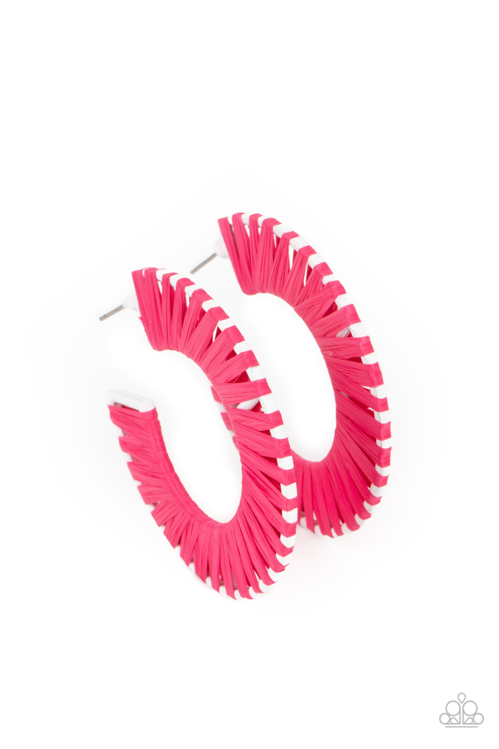Paparazzi- Everybody Conga! - Pink Earrings