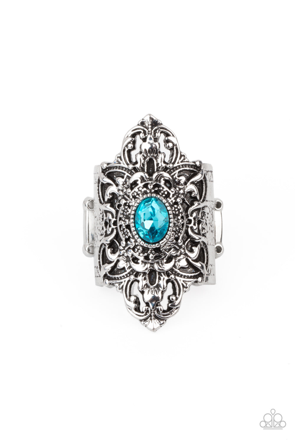 Paparazzi - Perennial Posh - Blue Ring