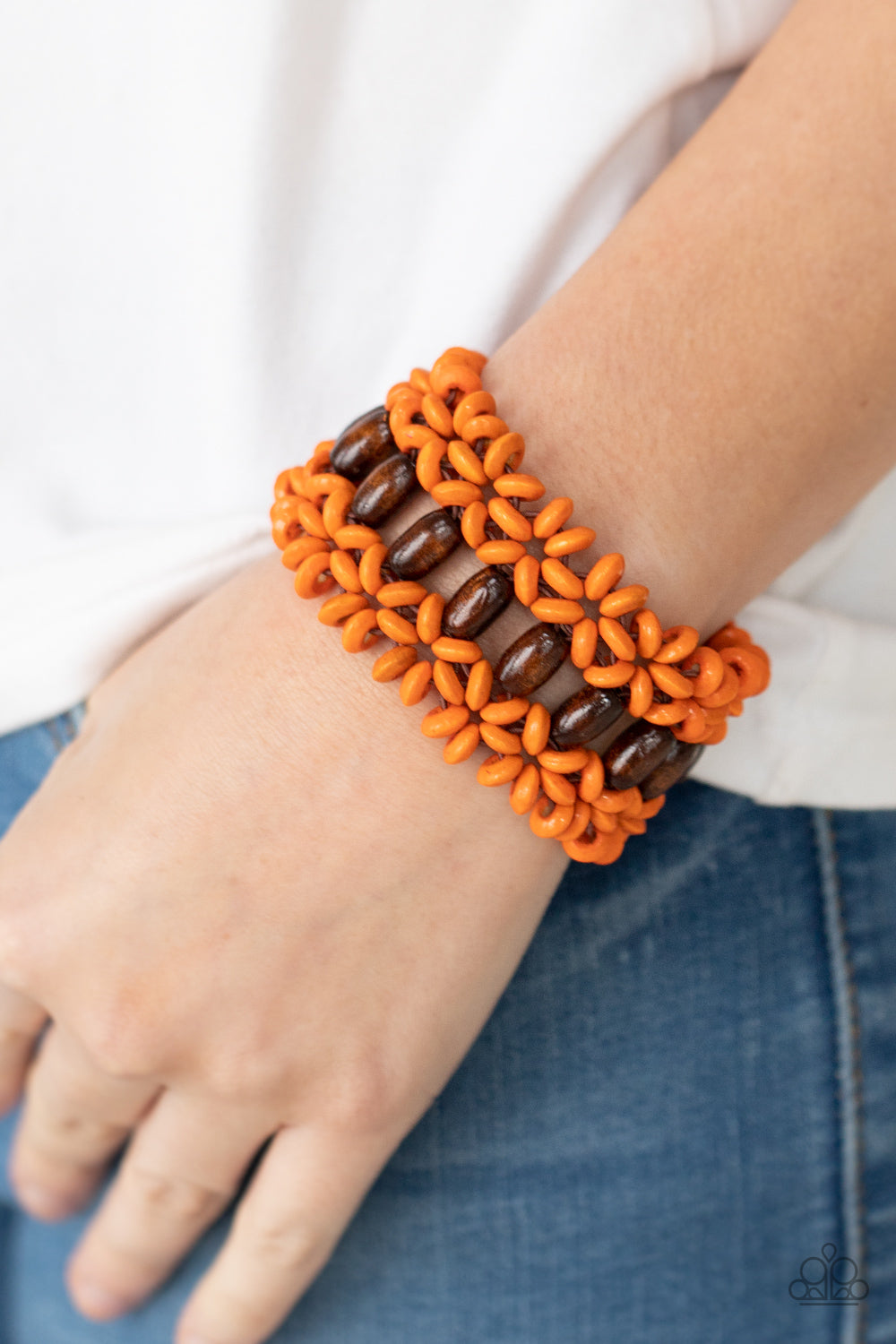 Paparazzi - Bali Beach Retreat - Orange Bracelet