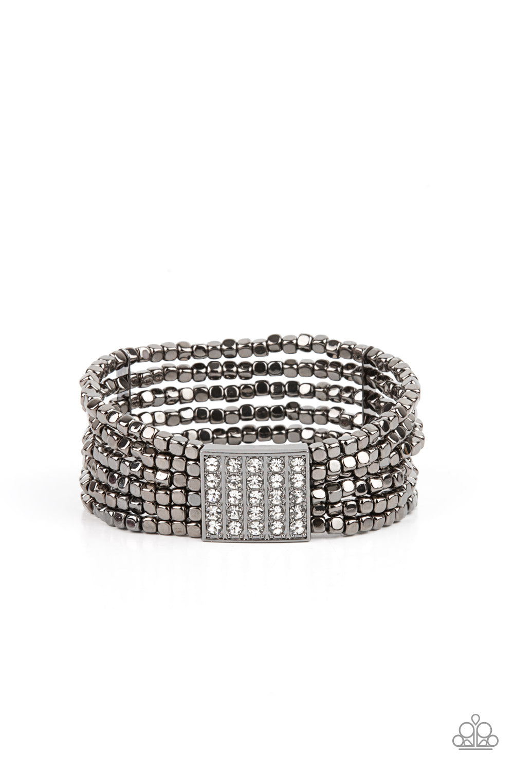 Paparazzi - Star-Studded Showcase - Black Bracelets