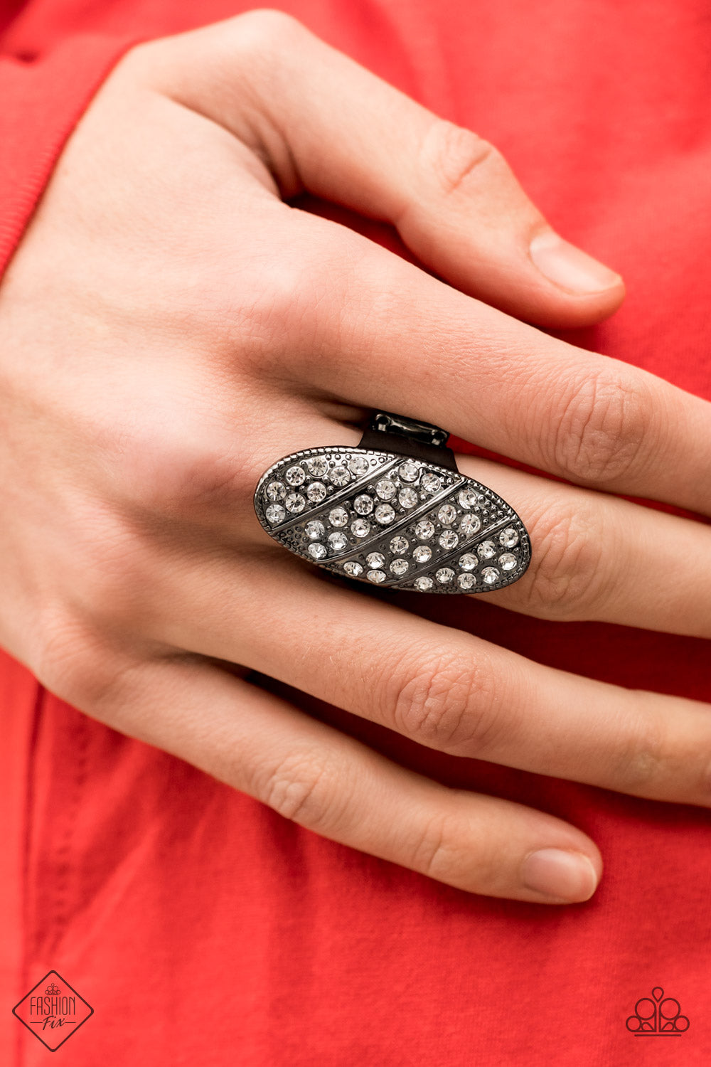 Paparazzi - Galactic Glitz Black Ring