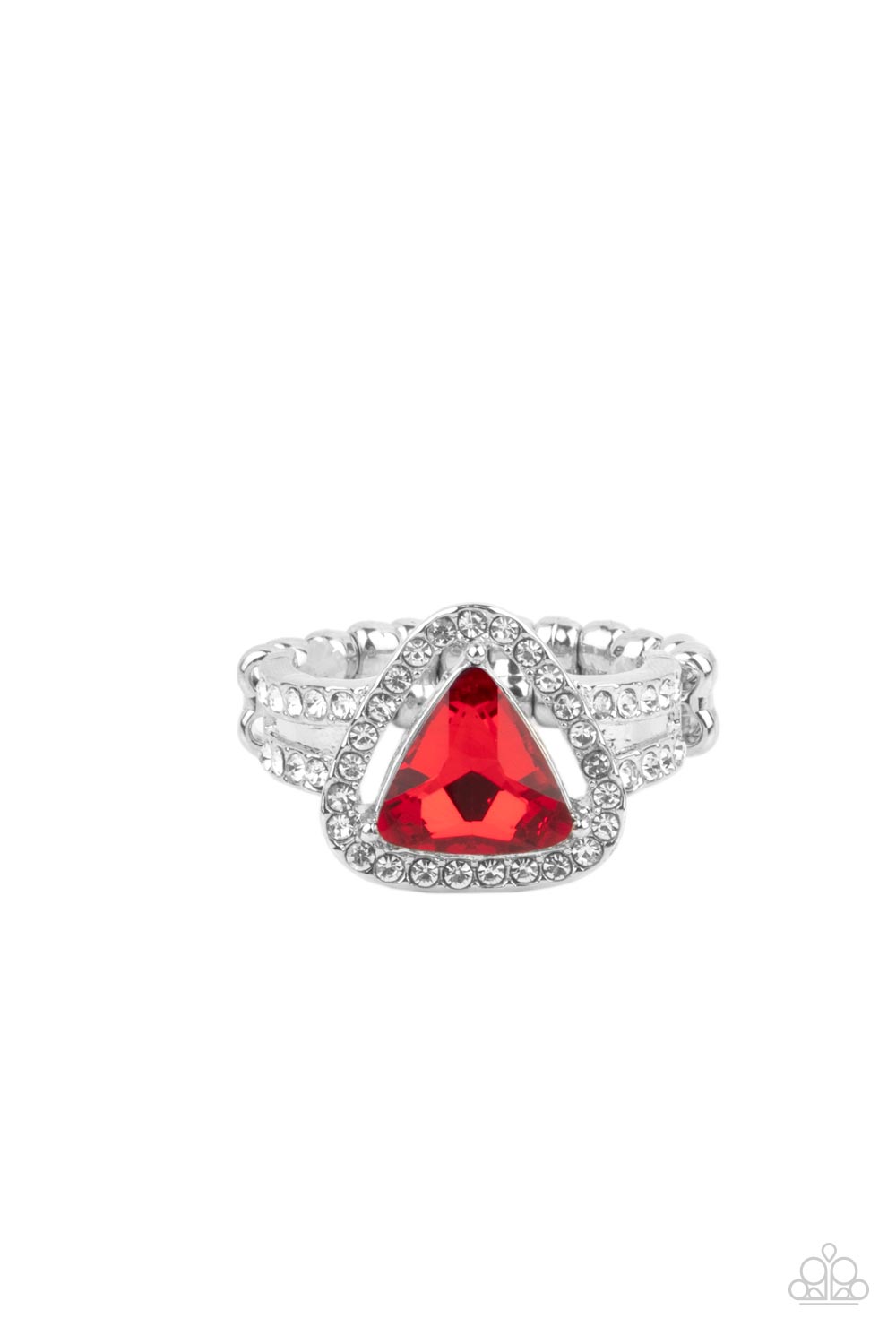 Paparazzi - Elevated Engagement - Red Ring