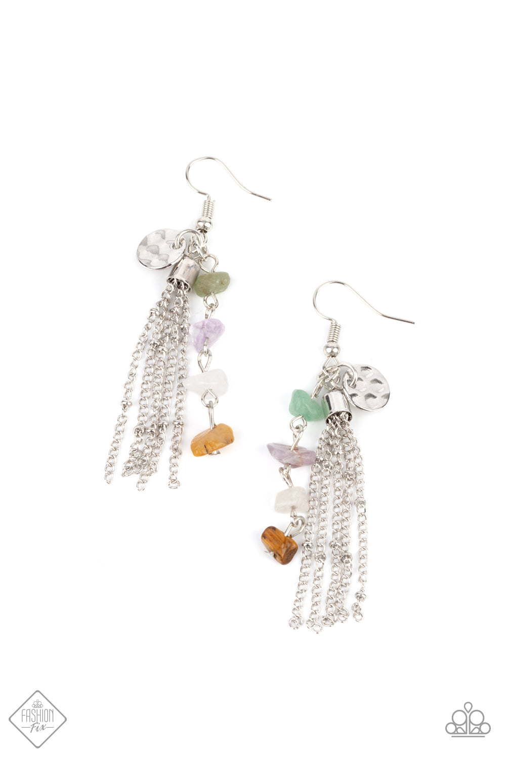 Paparazzi- Stone Sensation Multi Earrings