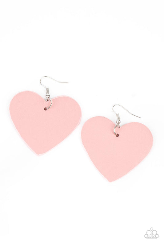 Paparazzi - Country Crush - Pink Earrings