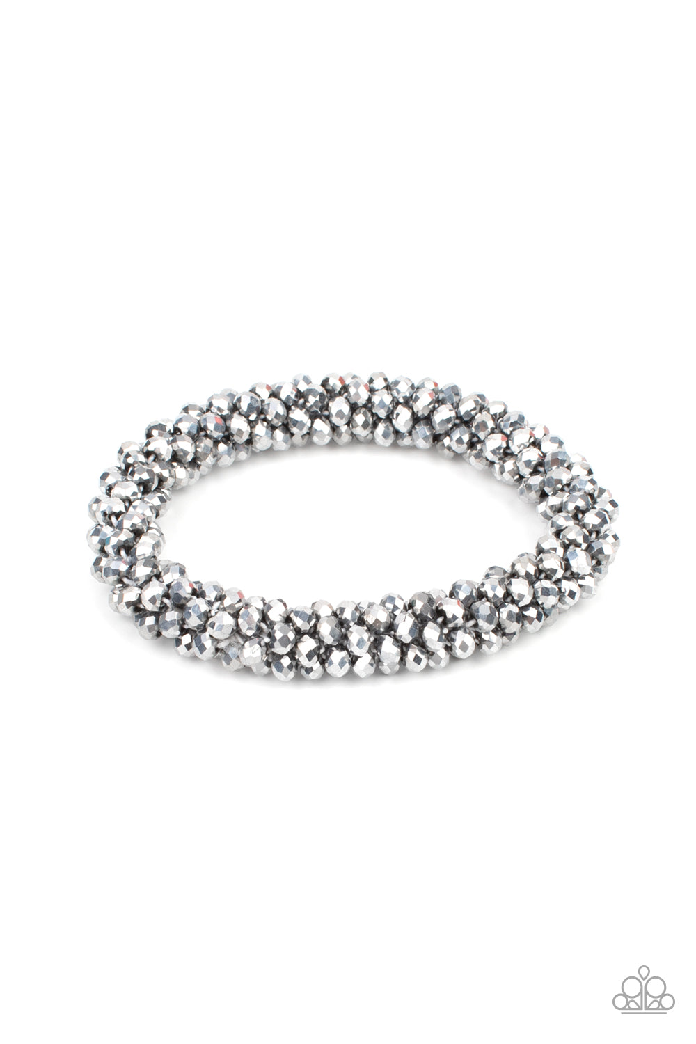Paparazzi - Wake Up and Sparkle - Silver Bracelet