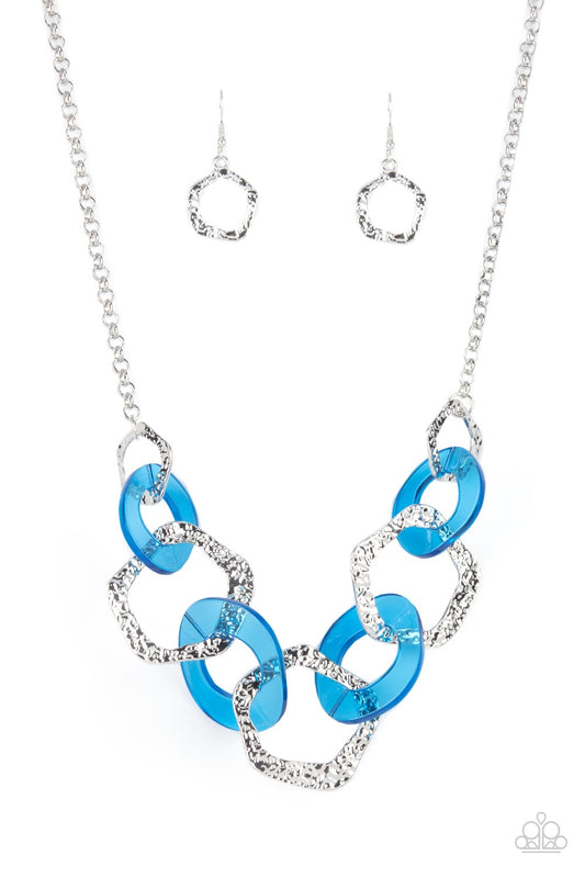 Paparazzi - Urban Circus - Blue Necklace
