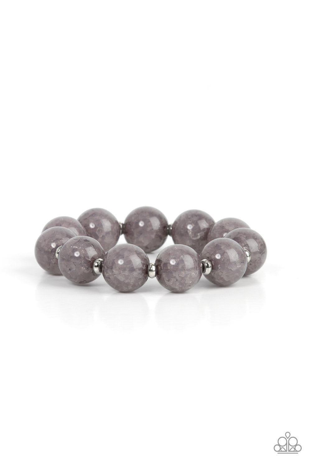 Paparazzi - Arctic Affluence - Silver Bracelet